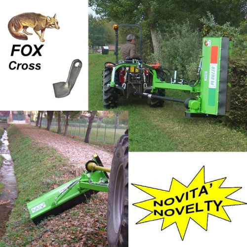 Косилка PERUZZO FOX CROSS 1600